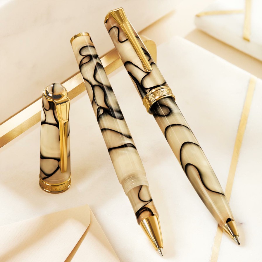 Writing Levenger Rollerball Pens | True Writer Classic Carrara Pen