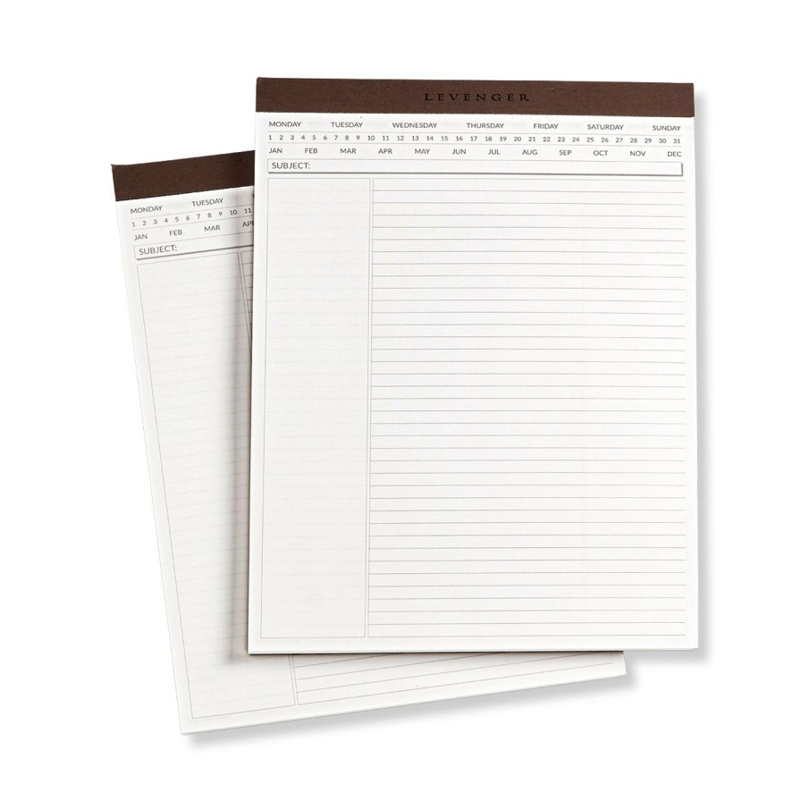 Notebooks & Stationery Levenger Freeleaf & Notepads | Freeleaf Perpetual Date Pad (Set Of 2)