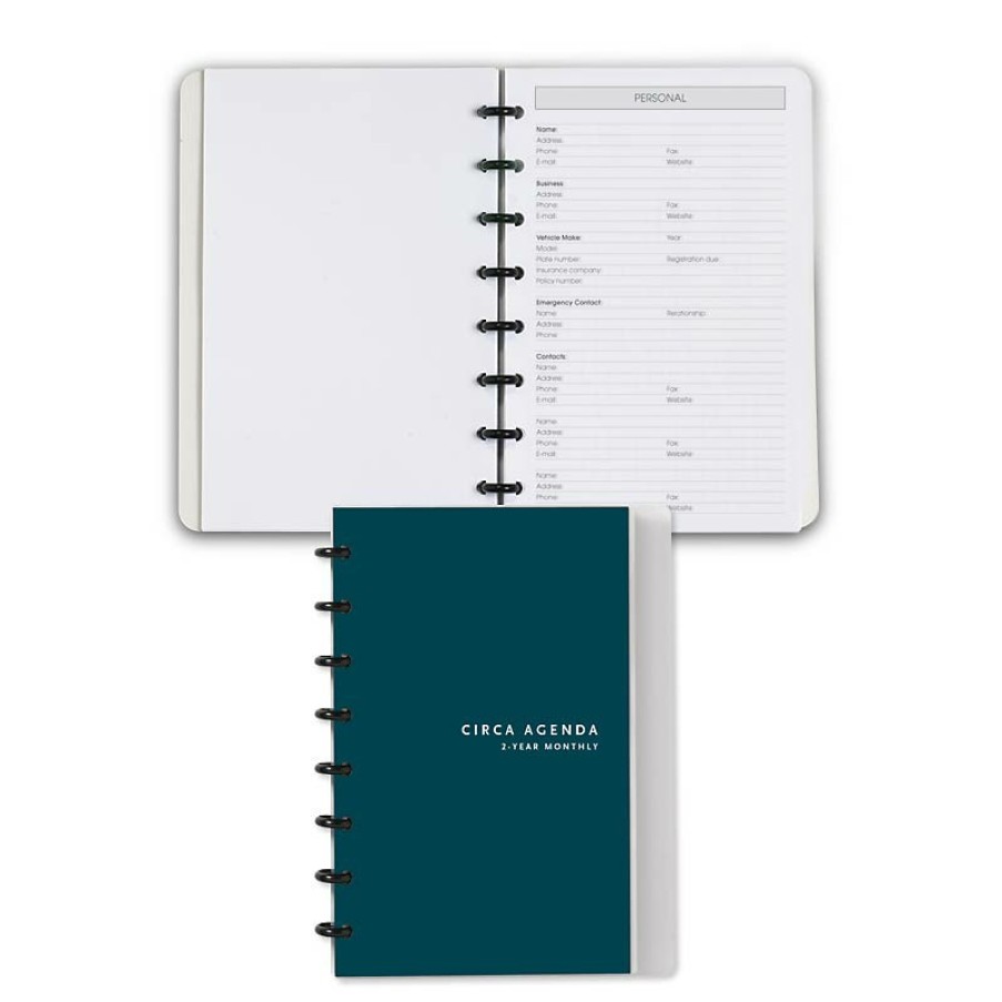 Circa Notebooks Levenger Circa Smartplanners® | Circa 2 Year Monthly Agenda, Junior