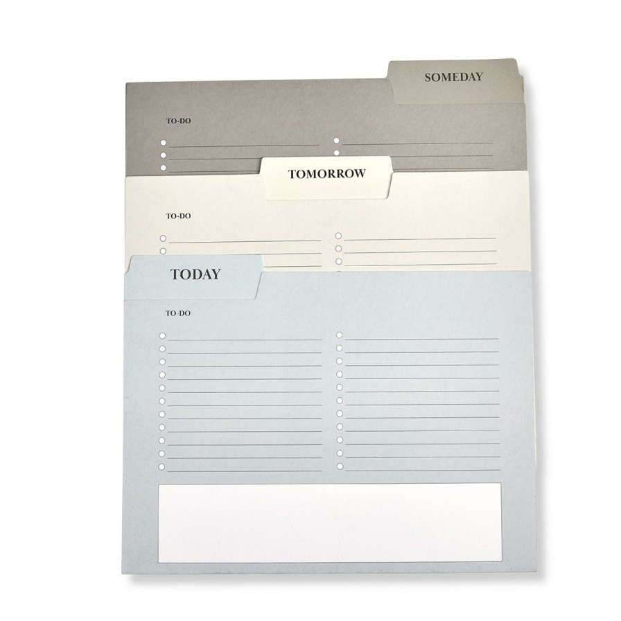 Home & Office Levenger Filing & Folders | Perfect Timing File Folders (Set Of 6)