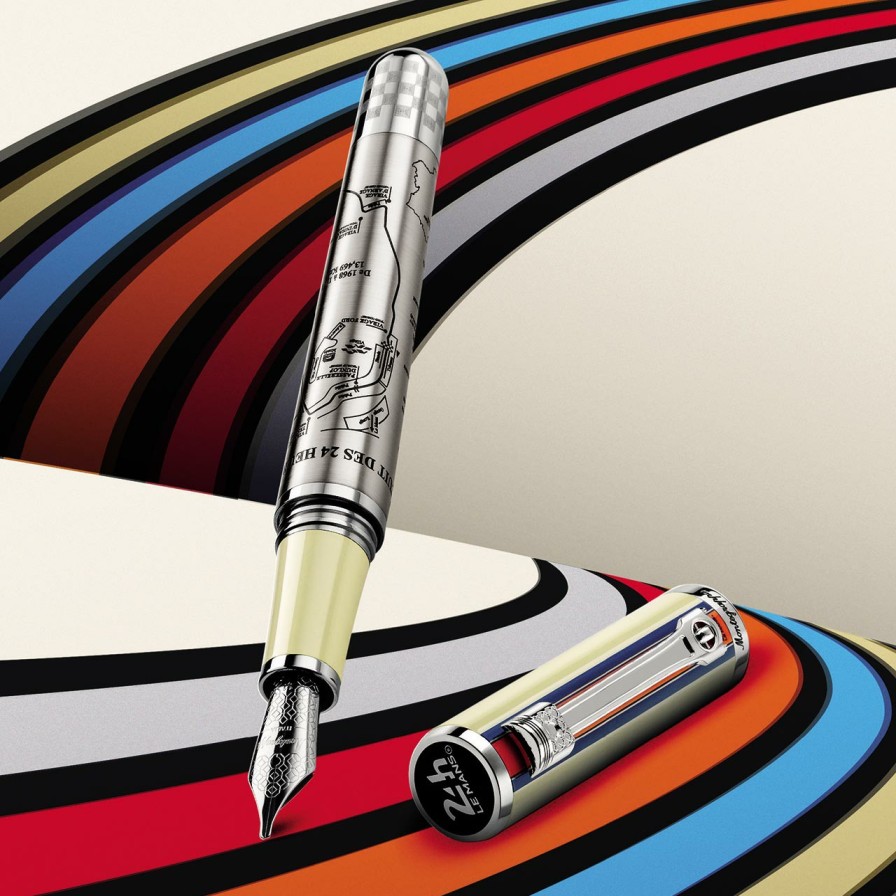 Writing Levenger Montegrappa | Montegrappa Le Mans Legend Fountain Pen