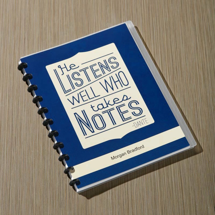 Circa Notebooks Levenger Circa Letter Notebooks | Circa Weekly Vertical Format Agenda-Quote