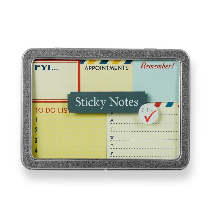 Home & Office Levenger Sticky Notes & Tabs | Vintage To Do Sticky Notes