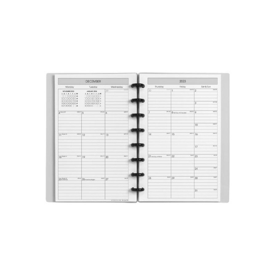 Circa Notebooks Levenger Circa Letter Notebooks | Circa Weekly Vertical Format Agenda-Words