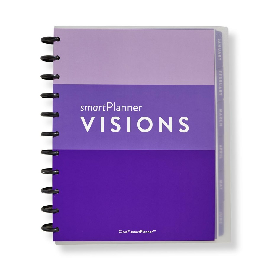 Circa Notebooks Levenger Circa Letter Notebooks | Circa Smartplanner Visions Weekly Agenda Notebook