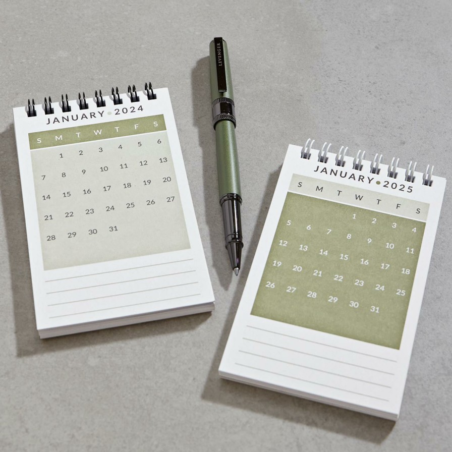 Home & Office Levenger Nantucket Bamboo | 2-Year Mini Dated Calendar