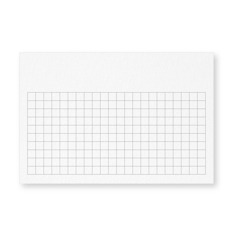 Notebooks & Stationery Levenger Premium Index Cards | 500 Personalized 4 X 6 Cards, Horizontal Grid