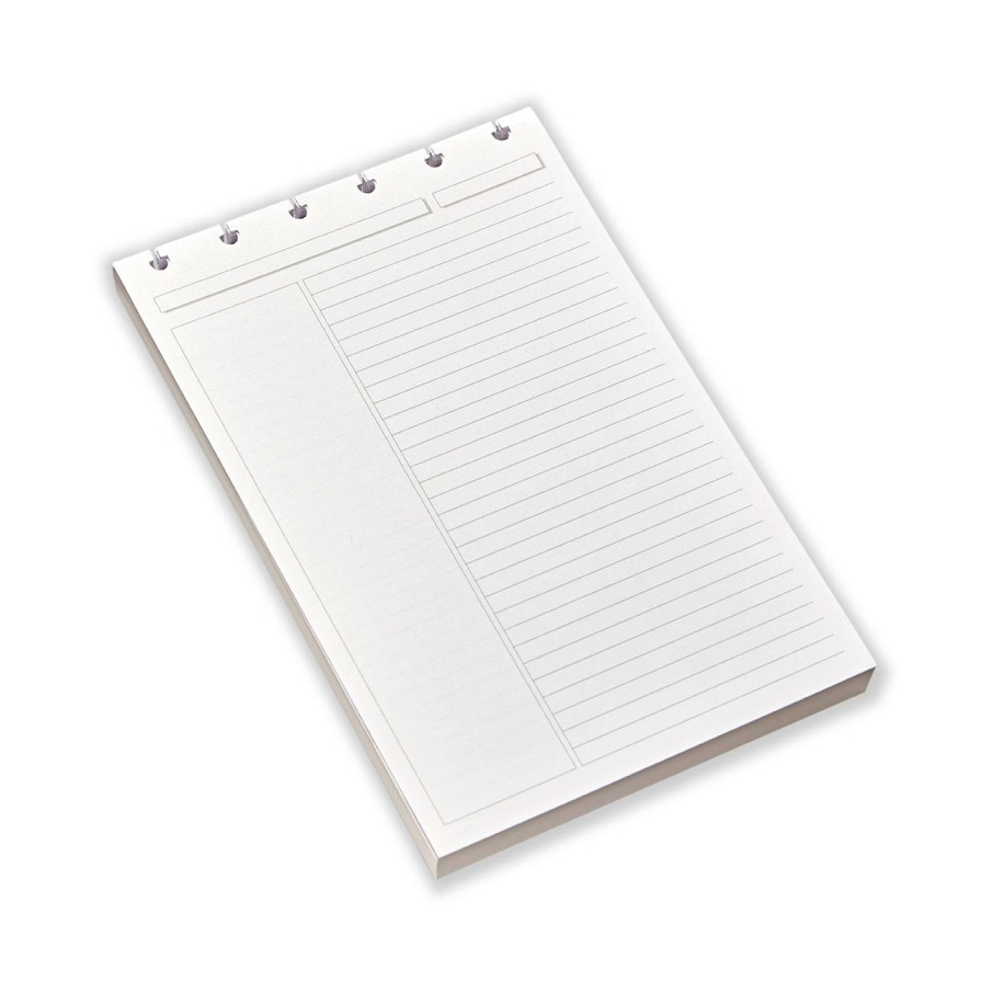 Circa Notebooks Levenger Circa Compact Refills | Circa Annotation Ruled Stenographer Pad Refill (100 Sheets)