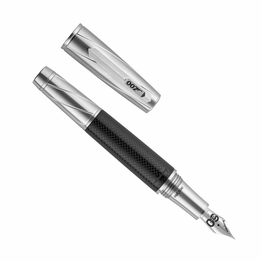 Writing Levenger Montegrappa | Montegrappa 007 Spymaster Duo Fountain Pen