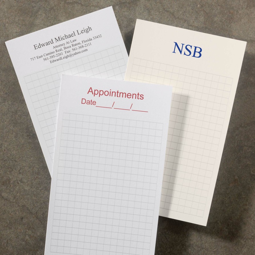 Notebooks & Stationery Levenger Premium Index Cards | 100 Personalized 3 X 5 Cards, Vertical Grid