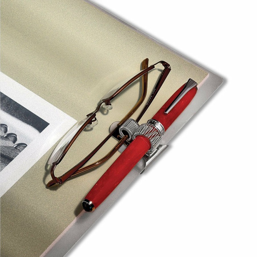 Notebooks & Stationery Levenger Unusual Office Supplies | Double Barrel Pen Clips (Set Of 2)