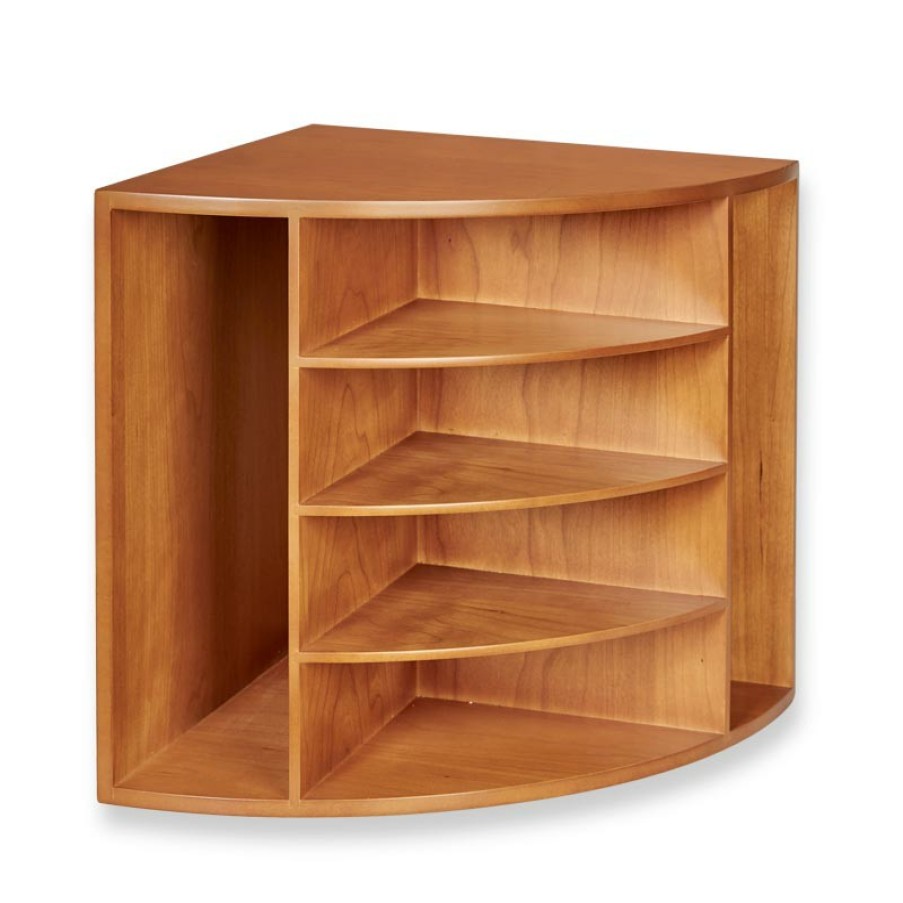 Home & Office Levenger Shelves & Storage | Cubi Corner Desk Bookcase