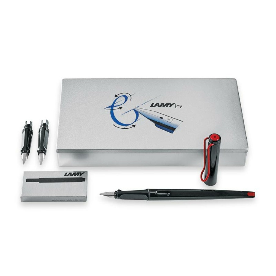 Writing Levenger Fountain Pens | Lamy Joy Black Gift Set