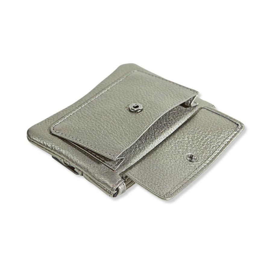 Bags & Accessories Levenger Wallets & Card Cases | Metallic Bavarian Key Case