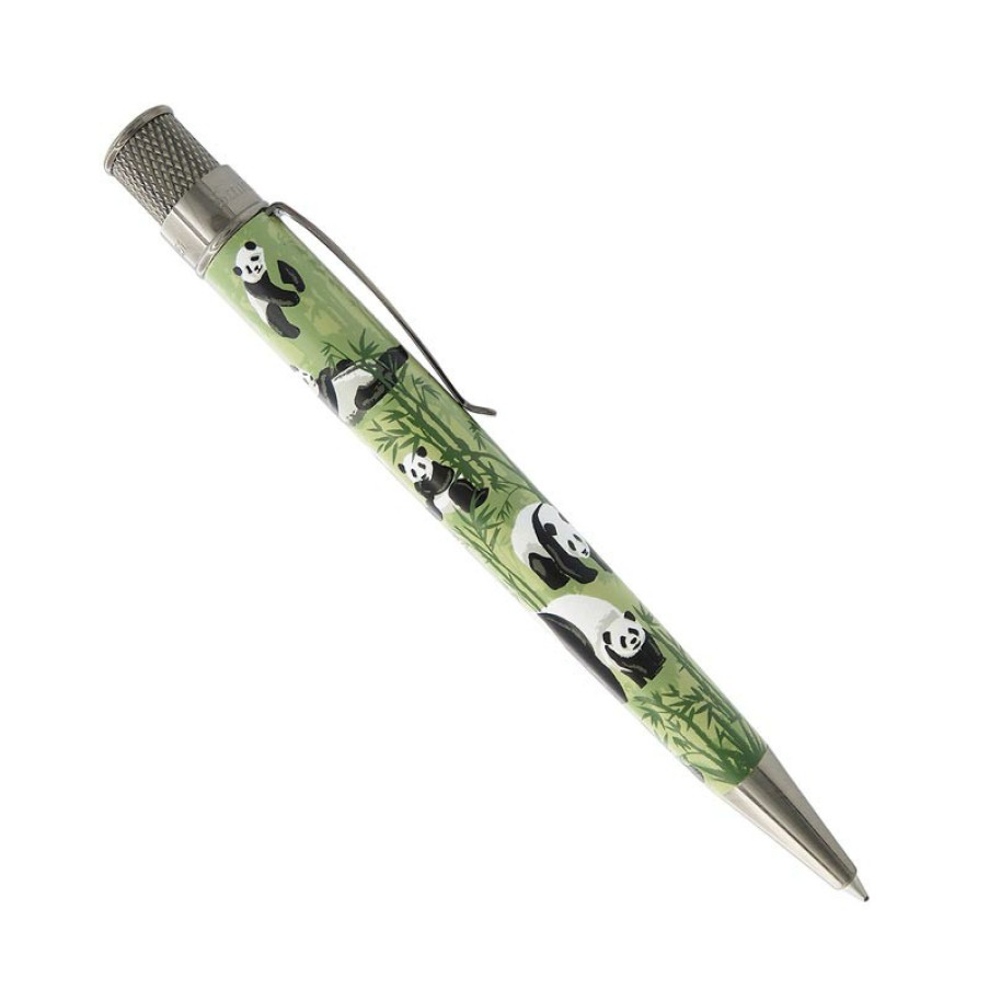 Writing Levenger Rollerball Pens | Retro 51 Tornado Smithsonian Panda Rollerball Pen