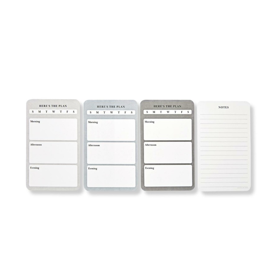 Notebooks & Stationery Levenger Desk Pad & Card Planners | Here'S The Plan 3 X 5 Cards (Set Of 90)