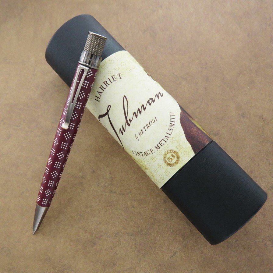 Writing Levenger Retro 51 | Retro 51 Tornado Harriet Tubman Rollerball Pen