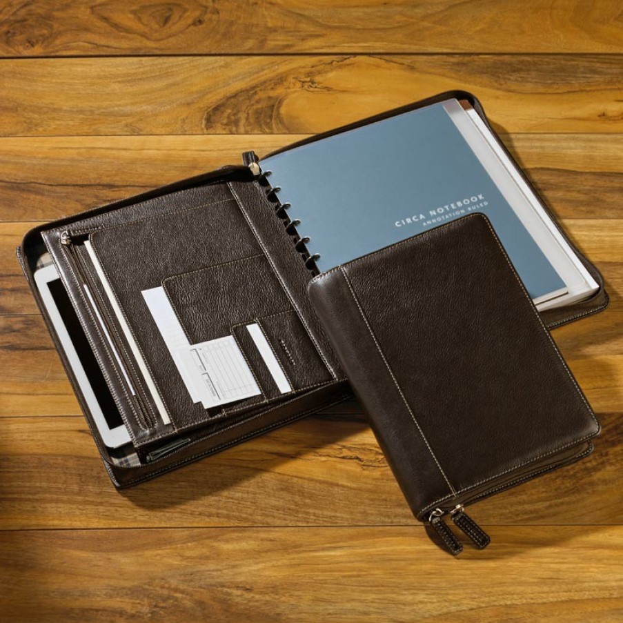 Notebooks & Stationery Levenger Padfolios | Bomber Jacket Ambi-Flex Folio