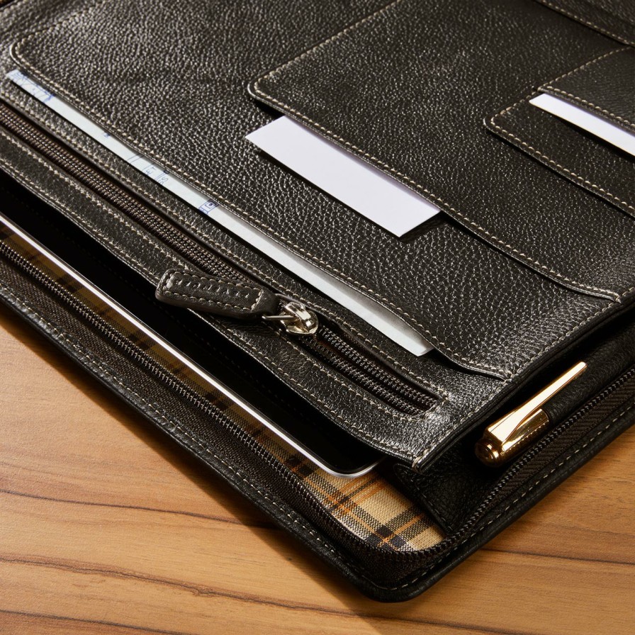 Notebooks & Stationery Levenger Padfolios | Bomber Jacket Ambi-Flex Folio