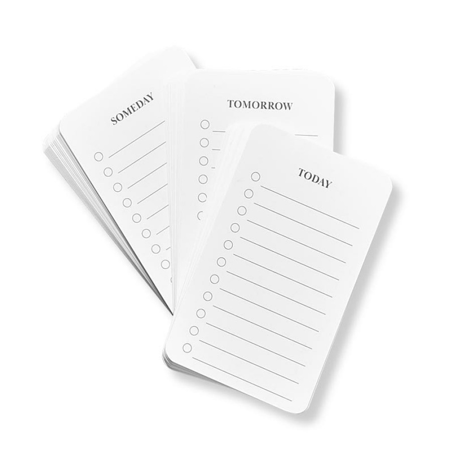 Notebooks & Stationery Levenger Desk Pad & Card Planners | Perfect Timing 3 X 5 Cards (90 Cards)