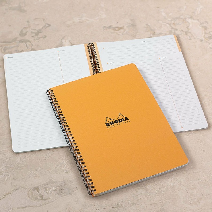 Notebooks & Stationery Levenger Planners & Agendas | Rhodia Meeting Book