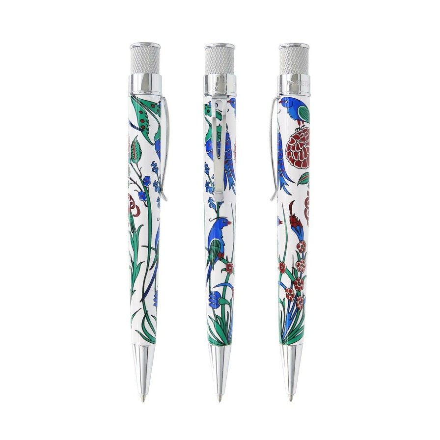 Writing Levenger | Retro 51 Metropolitan Iznik Garden Pen & Pencil Set