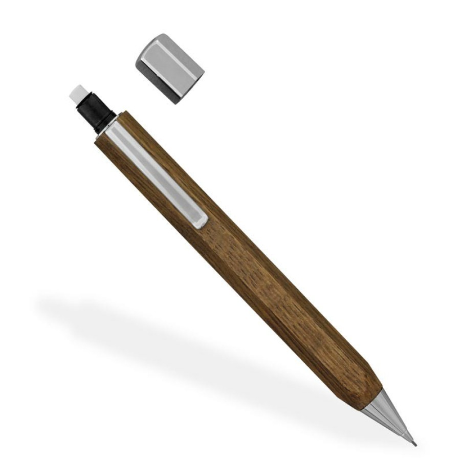 Writing Levenger Faber-Castell | Faber-Castell Ondoro Wood Mechanical Pencil