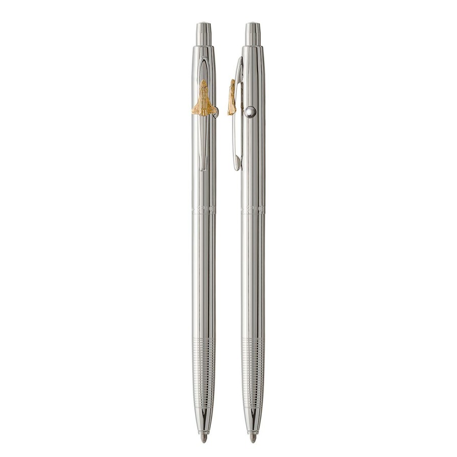 Writing Levenger Ballpoint Pens | Fisher Shuttle Space Ballpoint Pen W/Emblem