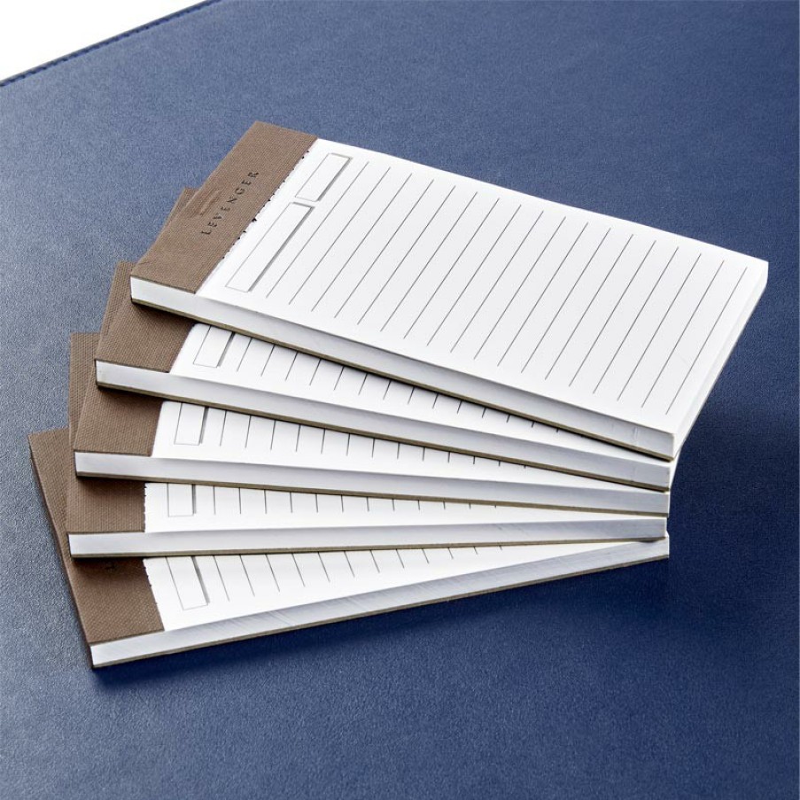 Notebooks & Stationery Levenger Freeleaf & Notepads | Freeleaf 3 X 5 Notepads (Set Of 5) White