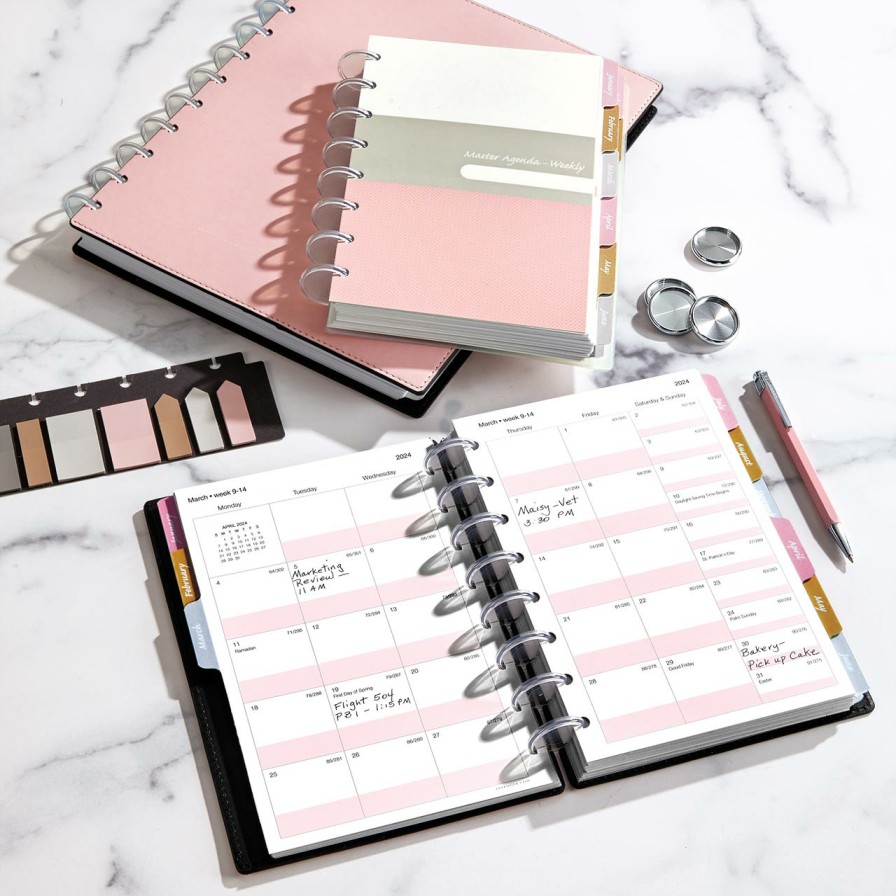 Circa Notebooks Levenger Circa Smartplanners® | Circa Modern Smartplanner Weekly Agenda Notebook