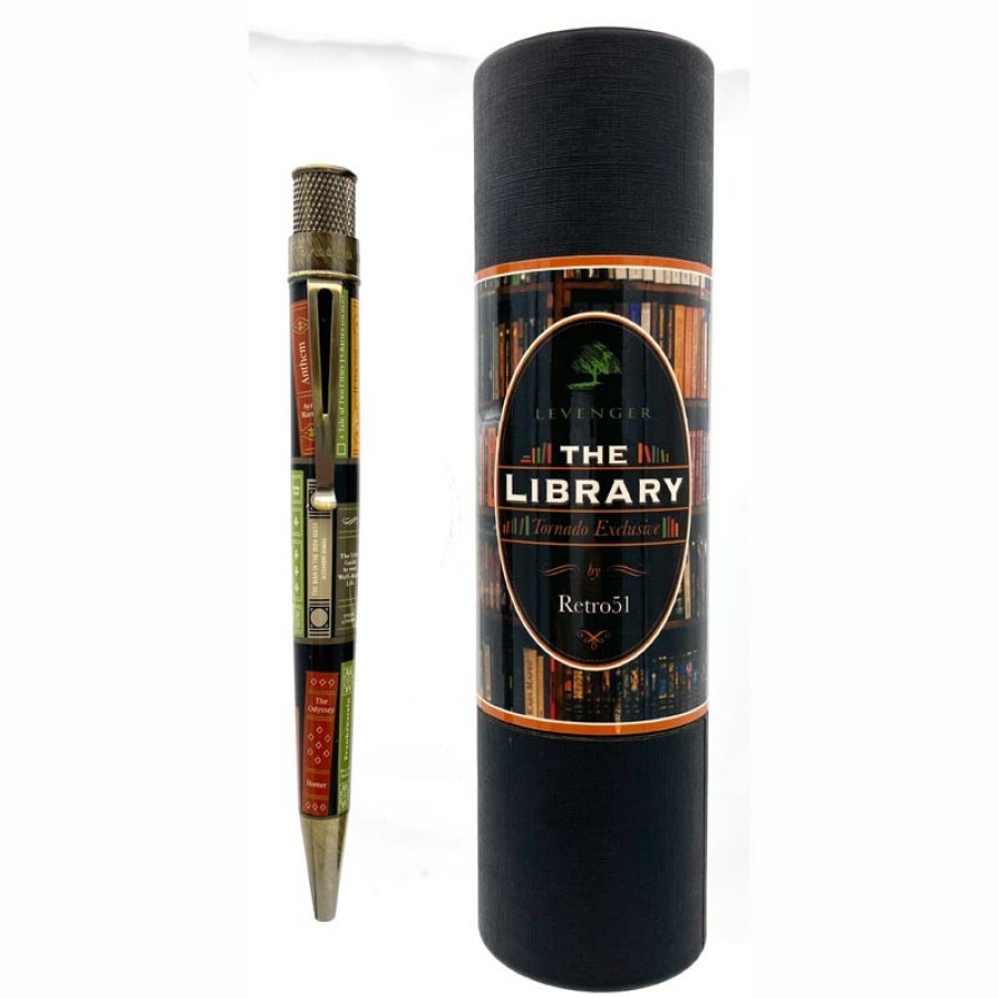 Writing Levenger + 22 More | Retro 51 Tornado Library Exclusive Rollerball Pen