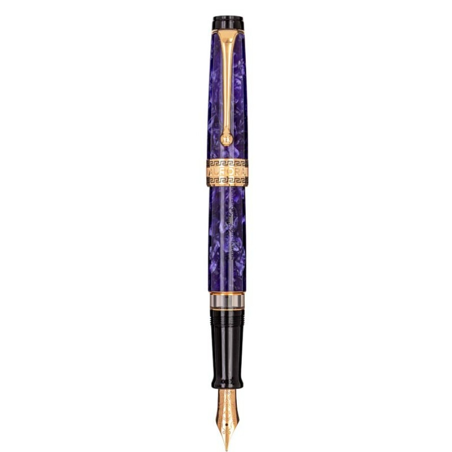 Writing Levenger + 22 More | Aurora Optima Viola Fountain Pen