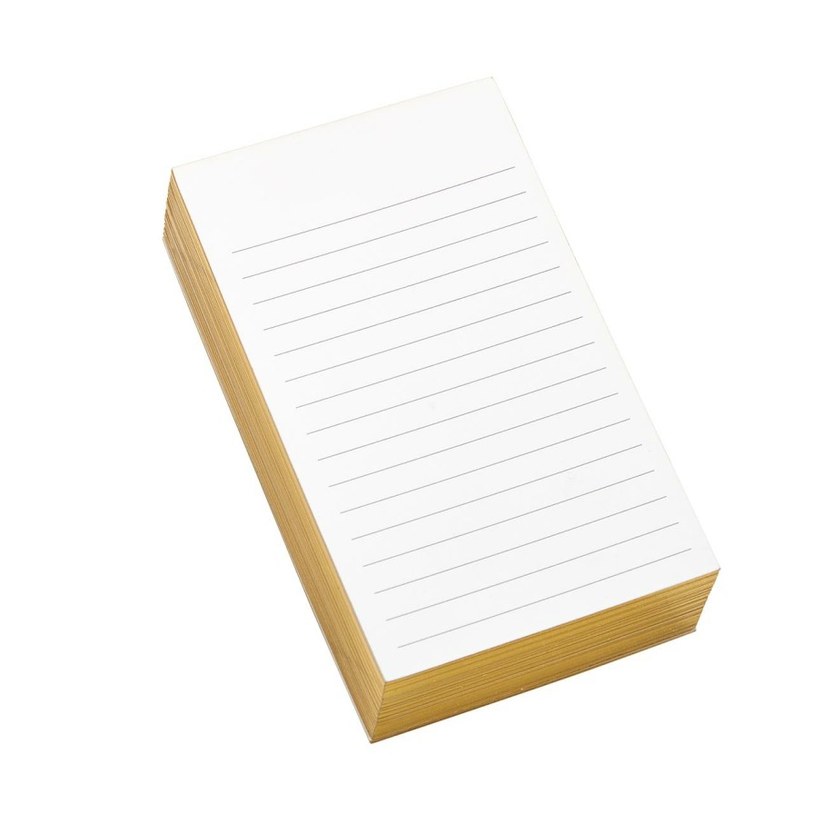 Notebooks & Stationery Levenger Premium Index Cards | Luxe 3 X 5 Ruled Note Cards (Set Of 100)