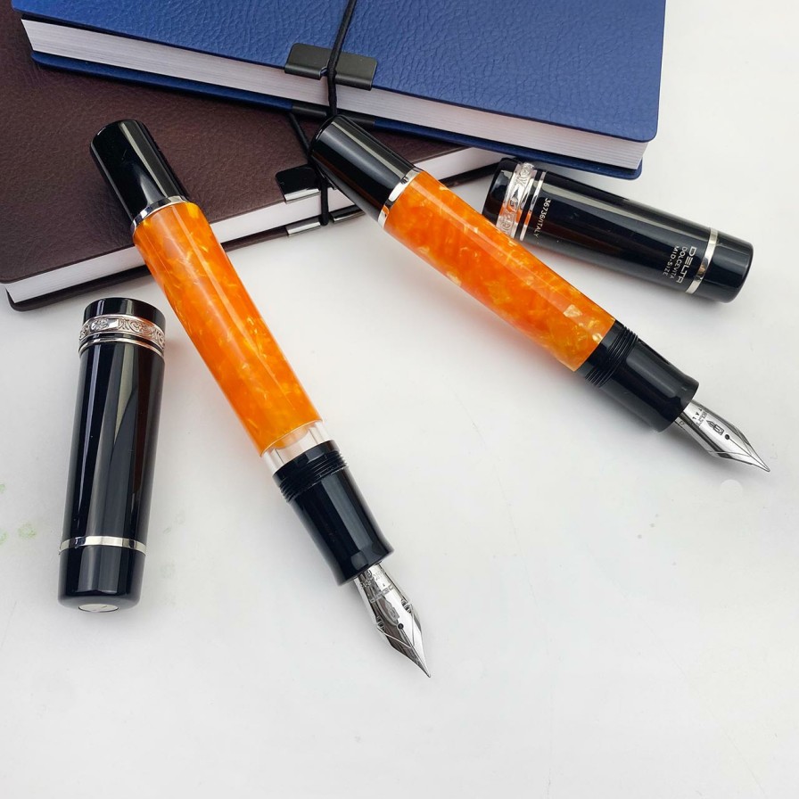 Writing Levenger Fountain Pens | Delta Dv Original Mid-Size Fountain Pen