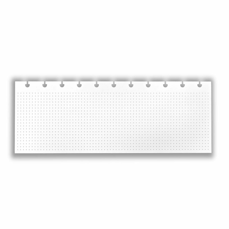 Circa Notebooks Levenger Circa Compact Refills | Circa Keyboard Grid Or Dot Grid Refill (72 Sheets)