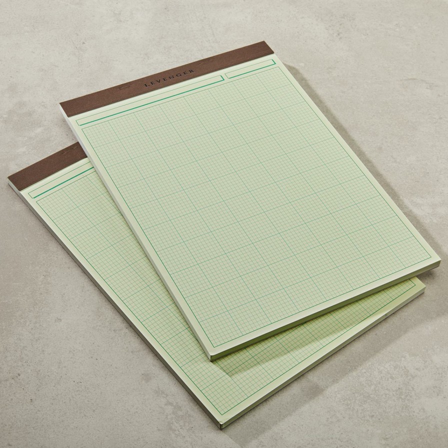 Notebooks & Stationery Levenger Freeleaf & Notepads | Freeleaf Engineer Grid Pad (Set Of 2)