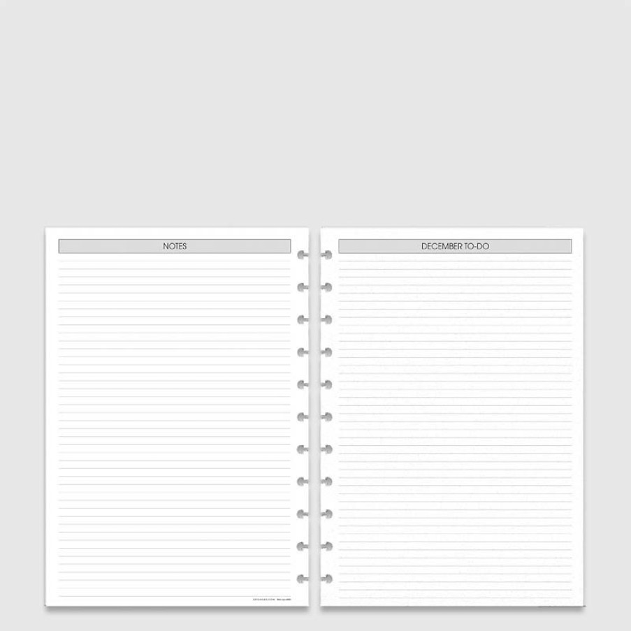 Circa Notebooks Levenger Circa Smartplanners® | Circa® 2-Year Monthly Agenda Refill, A4