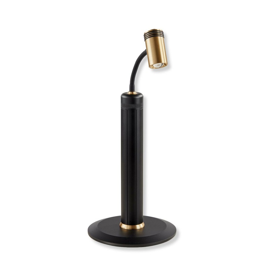 Reading Levenger Lamps & Lighting | Focus Point Task Desk Light Black