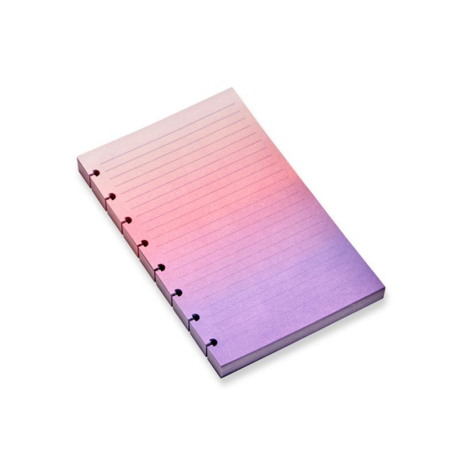 Circa Notebooks Levenger Circa Junior Refills | Circa Purple Majesty Gradient Refill (100 Sheets)