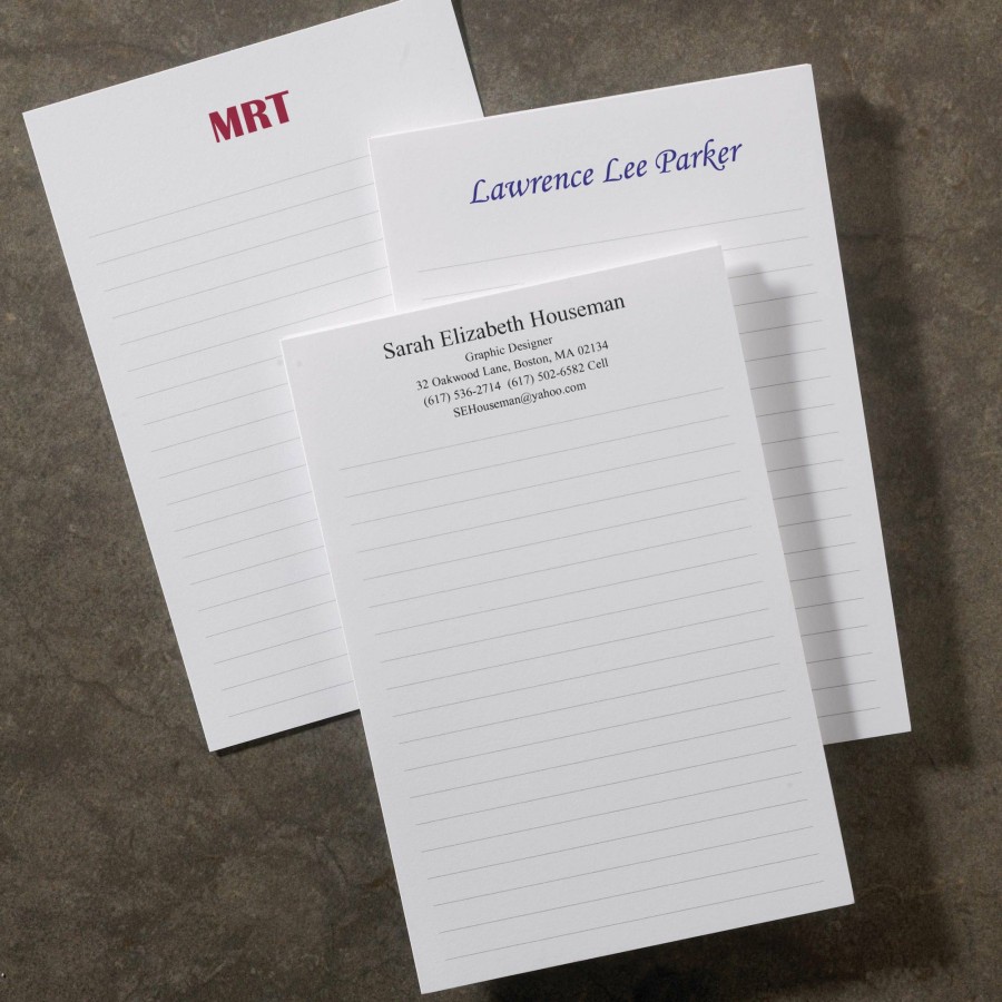 Notebooks & Stationery Levenger Premium Index Cards | 500 Personalized 4 X 6 Cards, Vertical Ruled