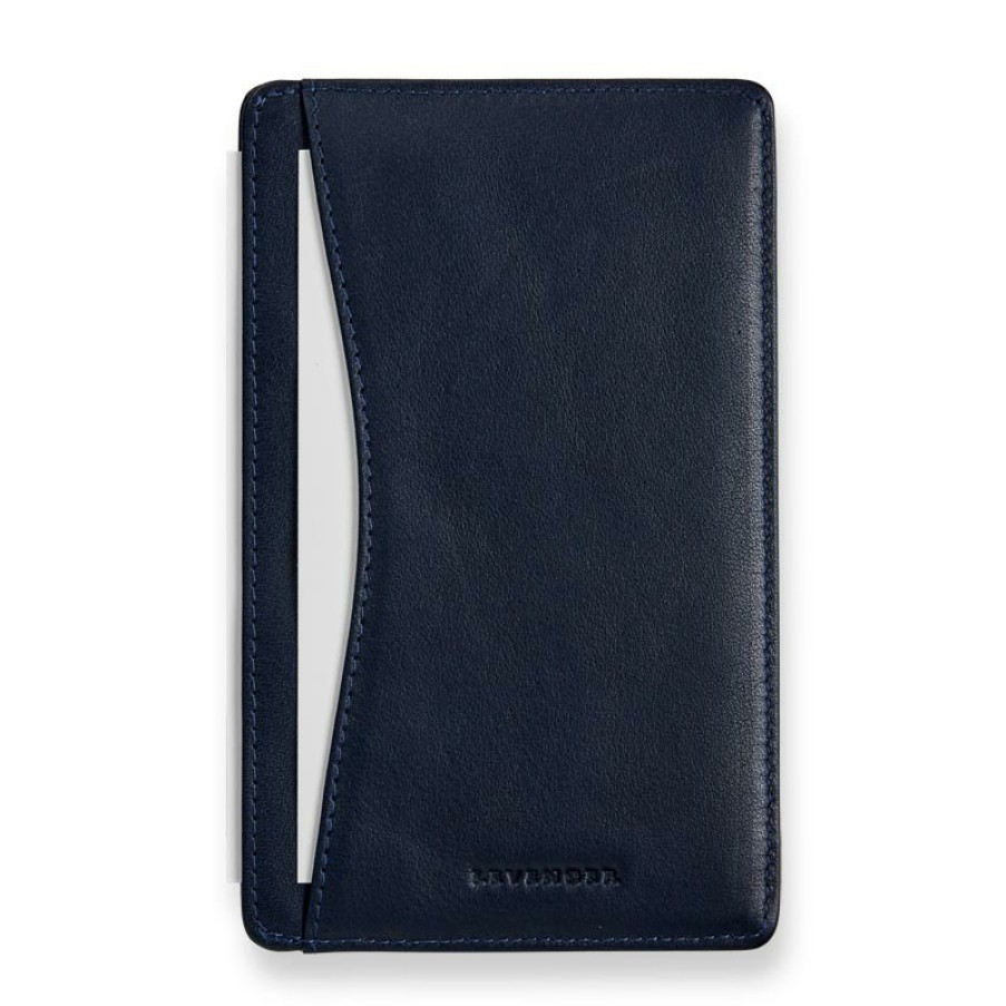 Circa Notebooks Levenger Luxe | Luxe Leather Pocket Briefcase Midnight Blue