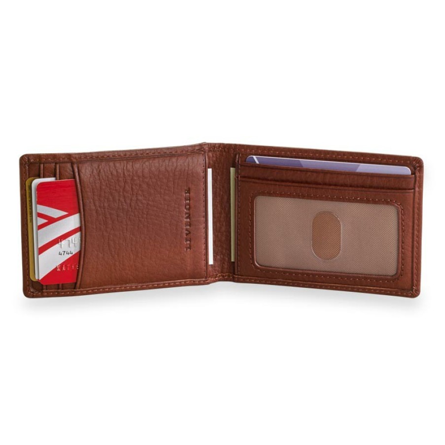 Bags & Accessories Levenger Wallets & Card Cases | Privacy Bifold Money Clip Wallet