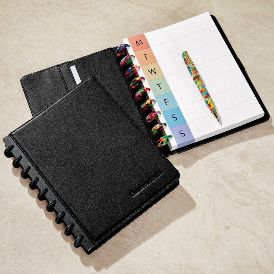 Circa Notebooks Levenger Circa Midway Notebooks | Circa Midway Leather Foldover Notebook