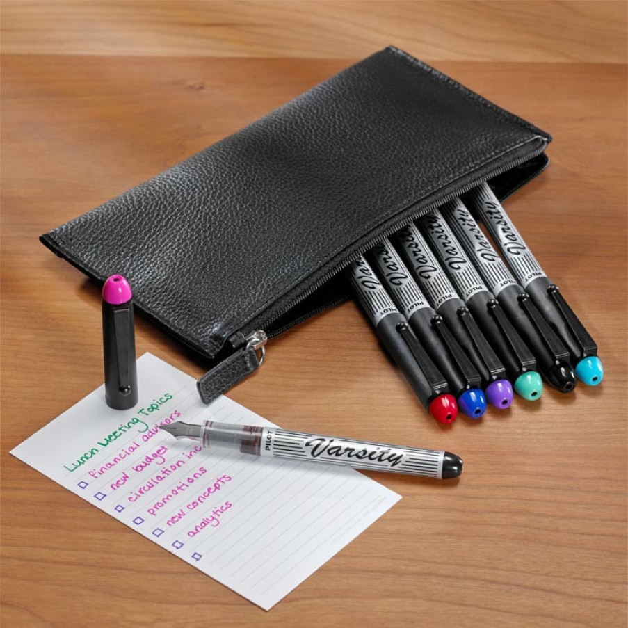 Writing Levenger | Pilot Varsity Fountain Pen Gift Set