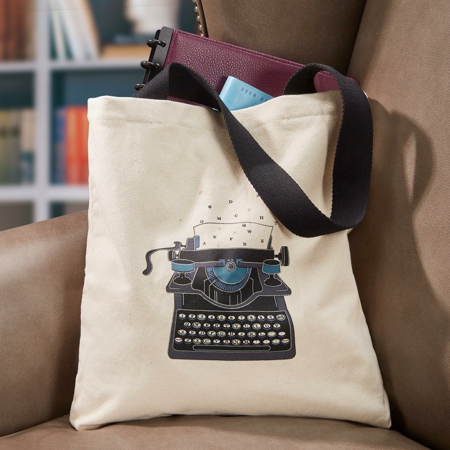 Bags & Accessories Levenger Handbags & Totes | Levenger Typewriter Canvas Tote