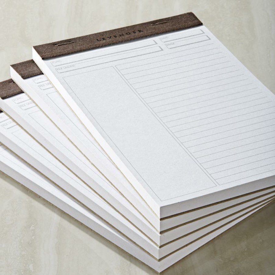 Notebooks & Stationery Levenger Freeleaf & Notepads | Freeleaf Recycled Annotation Ruled Pads (Set Of 5)