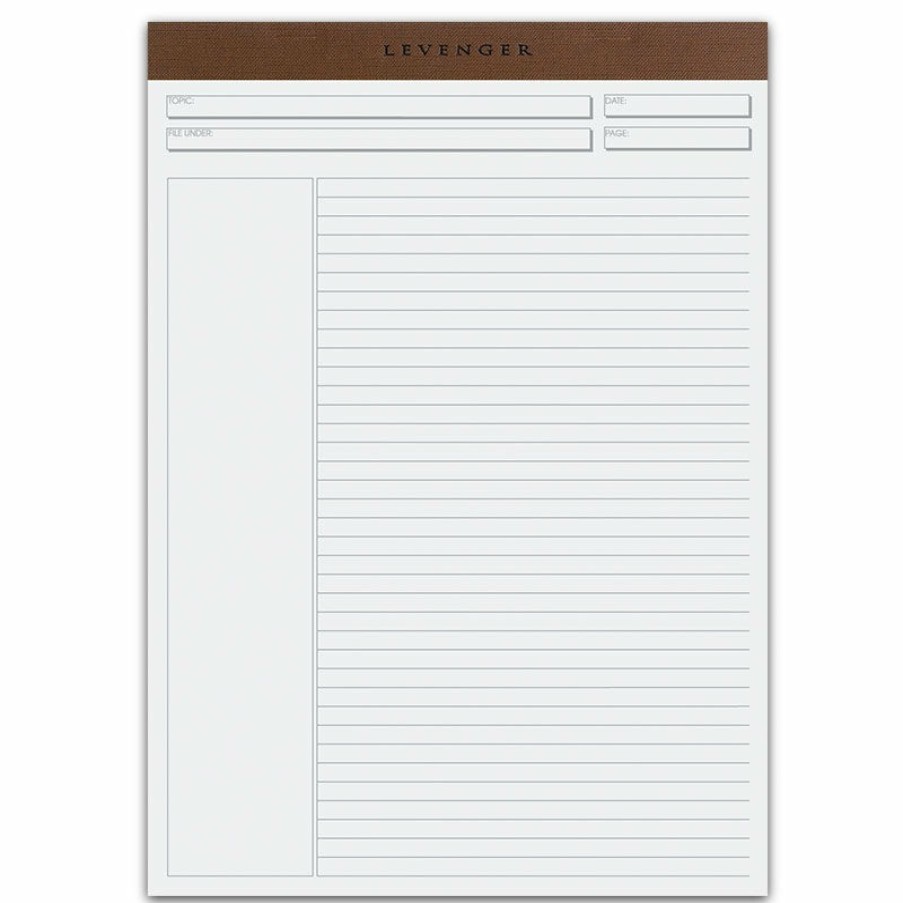 Notebooks & Stationery Levenger Freeleaf & Notepads | Freeleaf Recycled Annotation Ruled Pads (Set Of 5)