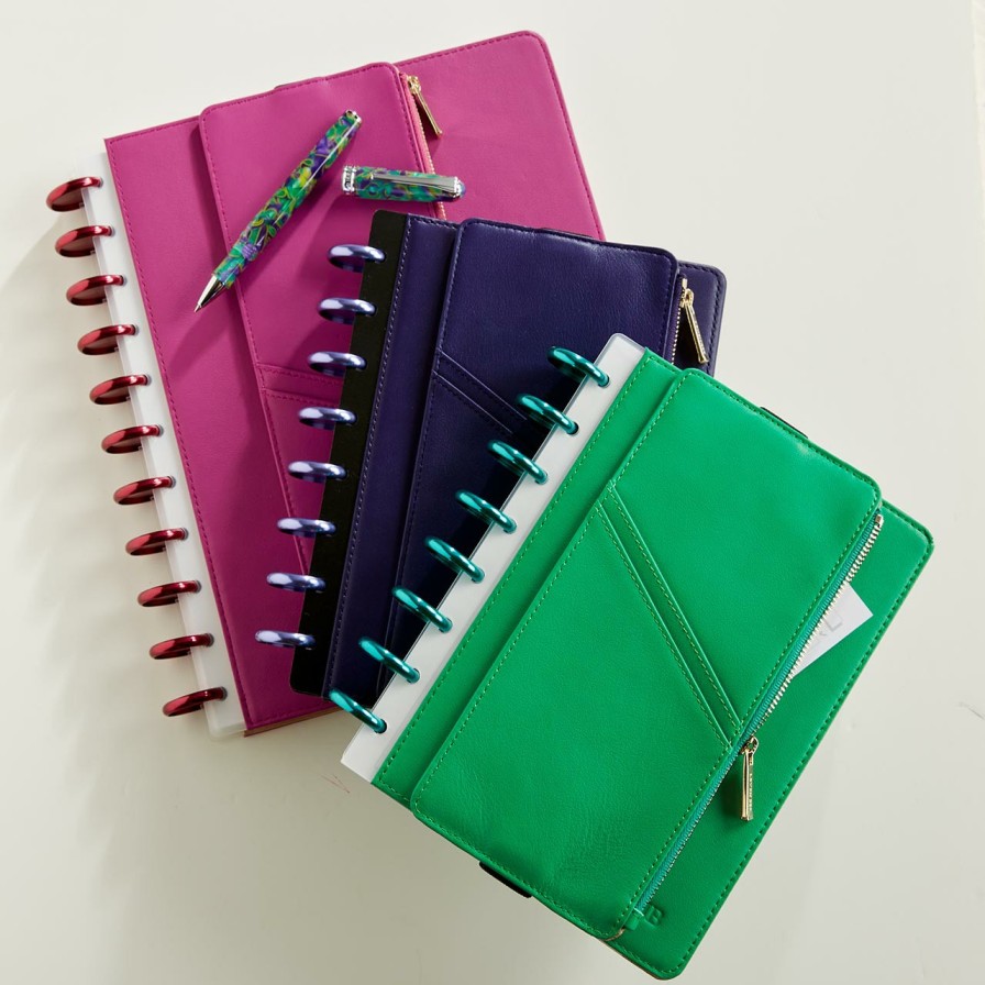 Circa Notebooks Levenger Bright | Circa Bright Leather Notebook Bundle