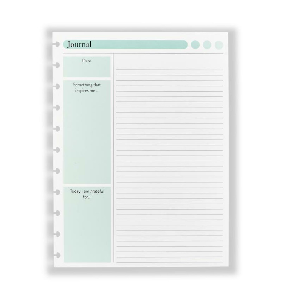 Circa Notebooks Levenger Circa Letter Refills | Circa Journal Refill (25 Sheets)