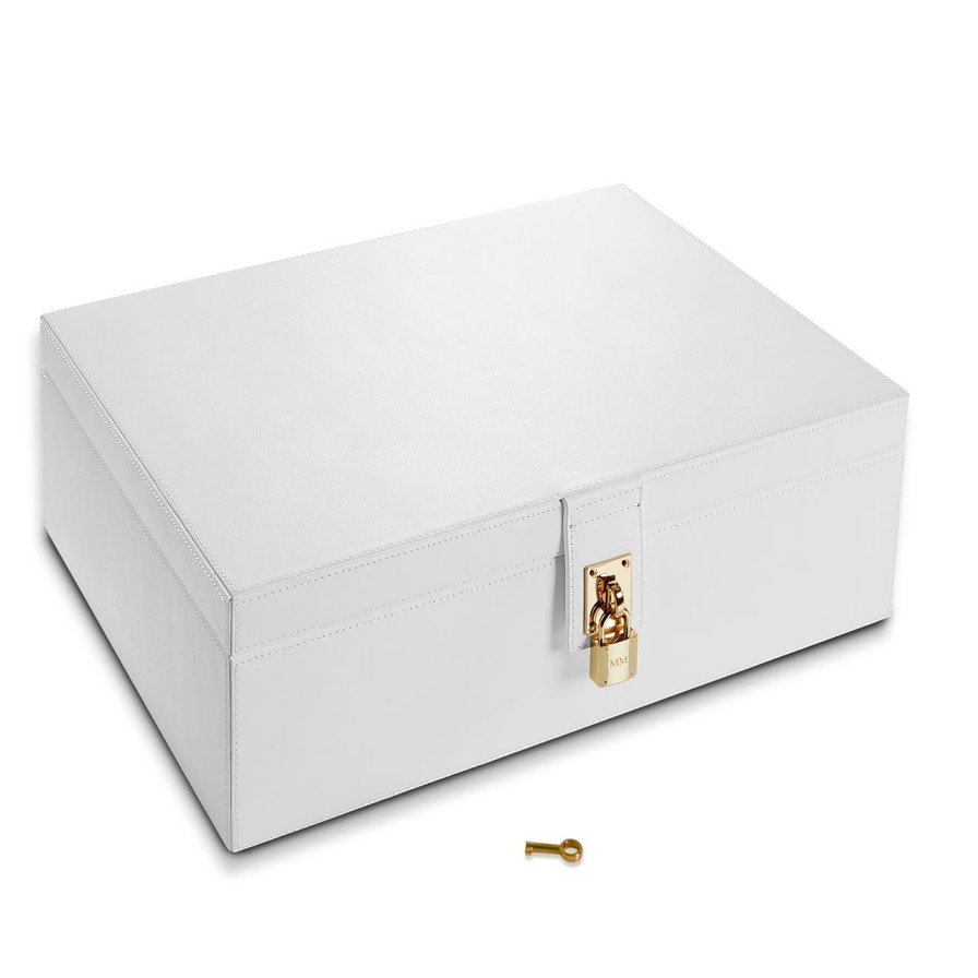 Home & Office Levenger Decor | Marilyn Monroe Dream Keeper Box White